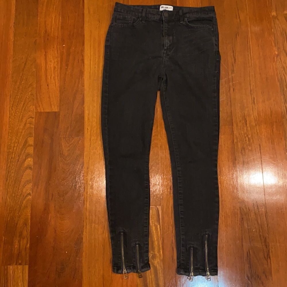 William Rast skinny jeans with zippers - Picture 7 of 10
